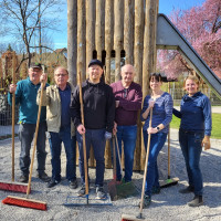 von links: Gerhard Merkl, Werner Walberer, Radim Völkl, Sabine Eichermüller, Tatiana Kittner